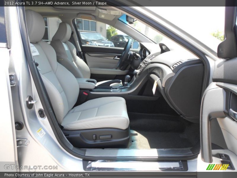 Silver Moon / Taupe 2012 Acura TL 3.7 SH-AWD Advance