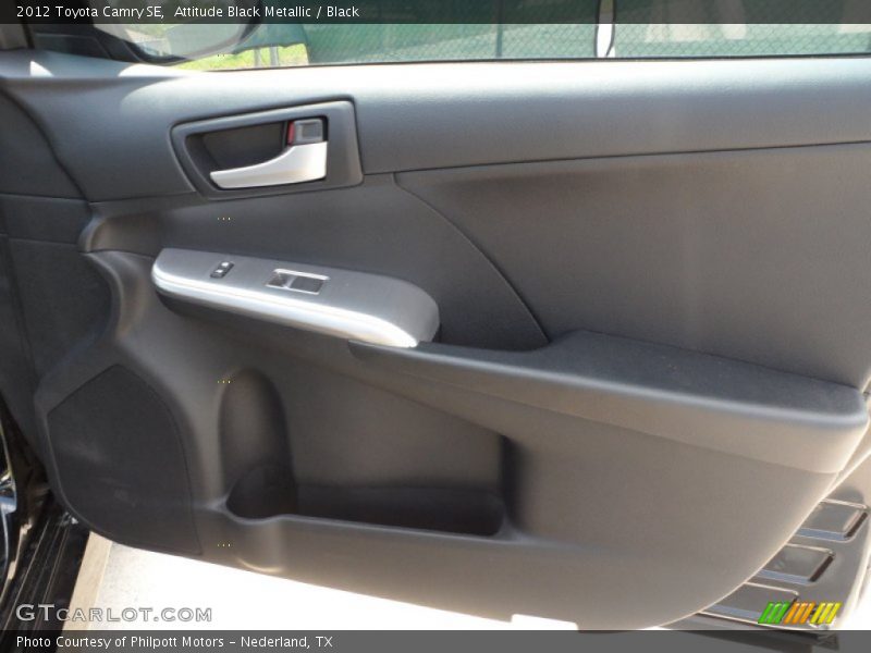 Attitude Black Metallic / Black 2012 Toyota Camry SE