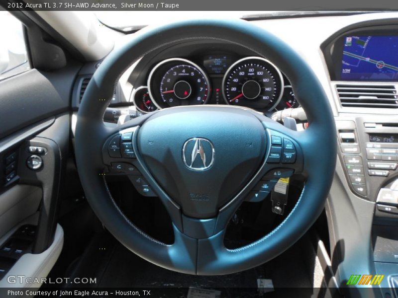Silver Moon / Taupe 2012 Acura TL 3.7 SH-AWD Advance