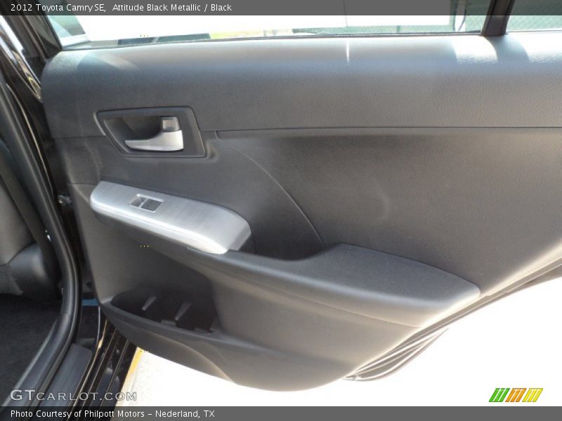 Attitude Black Metallic / Black 2012 Toyota Camry SE