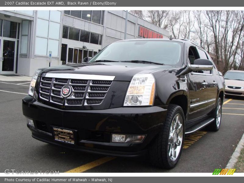 Black Raven / Ebony/Ebony 2007 Cadillac Escalade EXT AWD