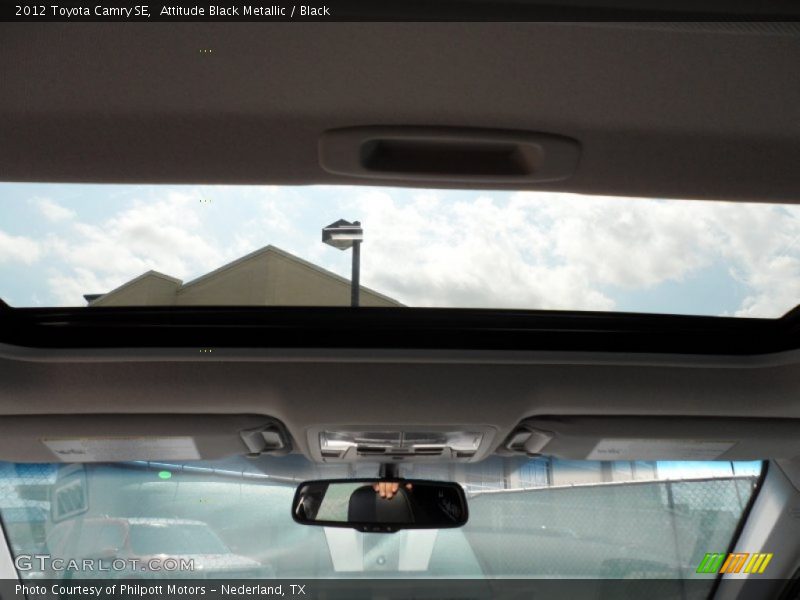 Attitude Black Metallic / Black 2012 Toyota Camry SE