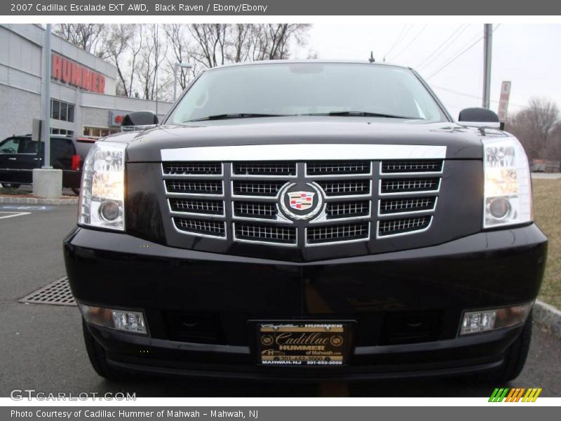Black Raven / Ebony/Ebony 2007 Cadillac Escalade EXT AWD