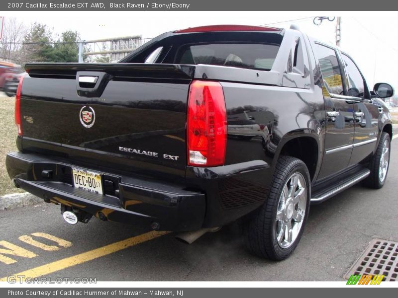 Black Raven / Ebony/Ebony 2007 Cadillac Escalade EXT AWD
