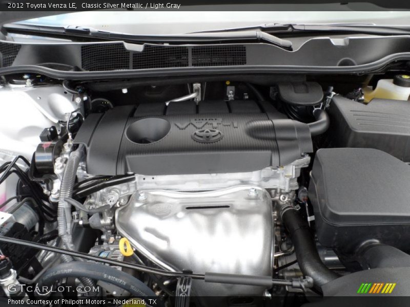 Classic Silver Metallic / Light Gray 2012 Toyota Venza LE