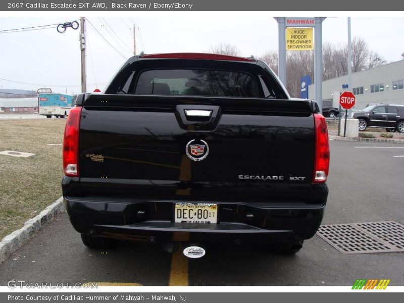 Black Raven / Ebony/Ebony 2007 Cadillac Escalade EXT AWD
