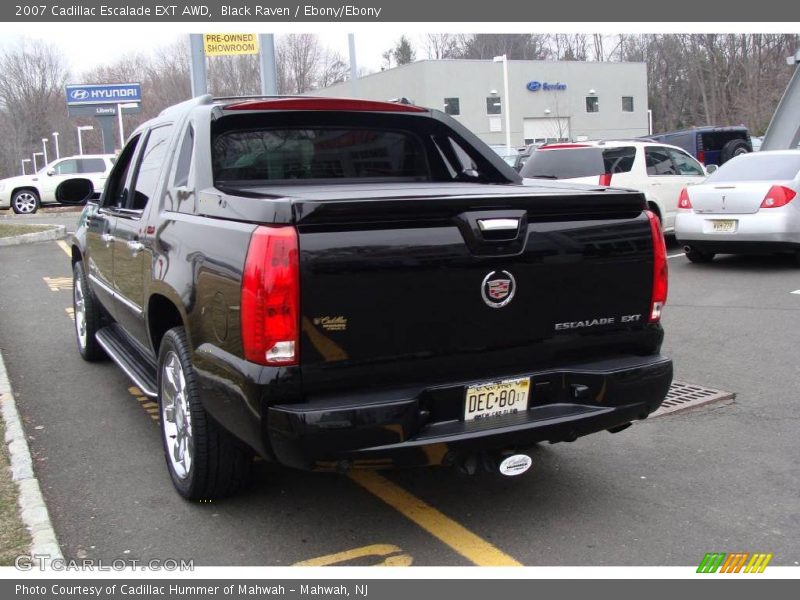 Black Raven / Ebony/Ebony 2007 Cadillac Escalade EXT AWD