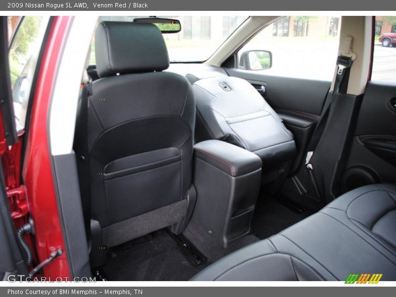Venom Red / Black 2009 Nissan Rogue SL AWD