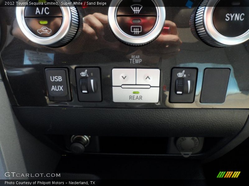 Controls of 2012 Sequoia Limited