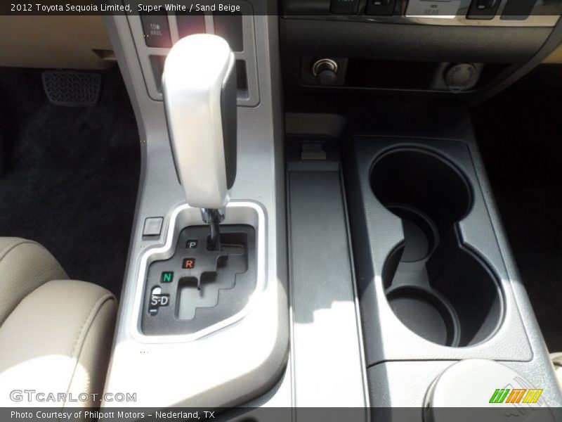 2012 Sequoia Limited 6 Speed ECT-i Automatic Shifter