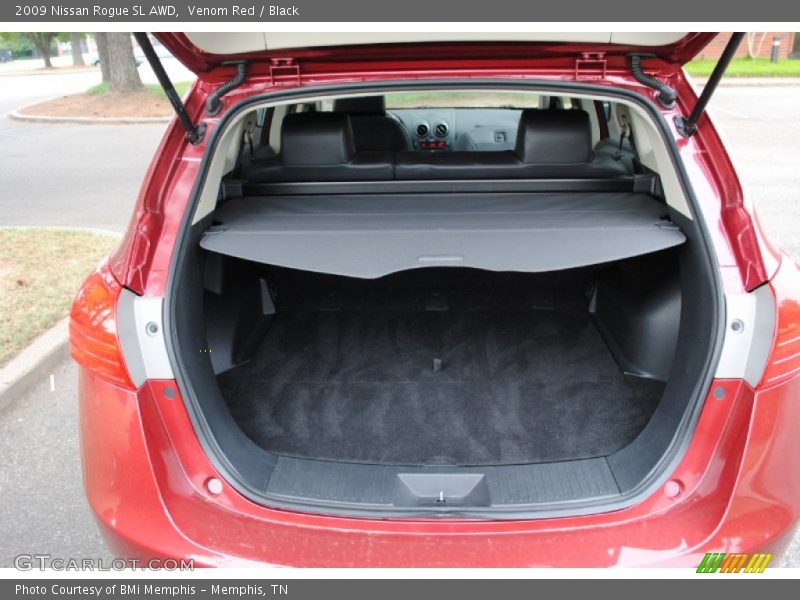Venom Red / Black 2009 Nissan Rogue SL AWD