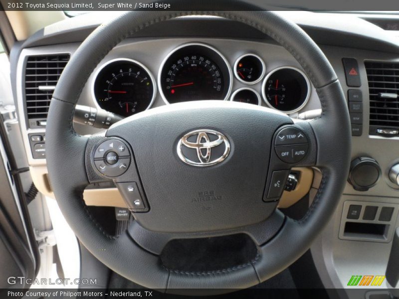  2012 Sequoia Limited Steering Wheel