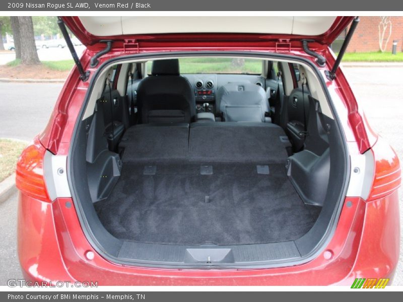 Venom Red / Black 2009 Nissan Rogue SL AWD