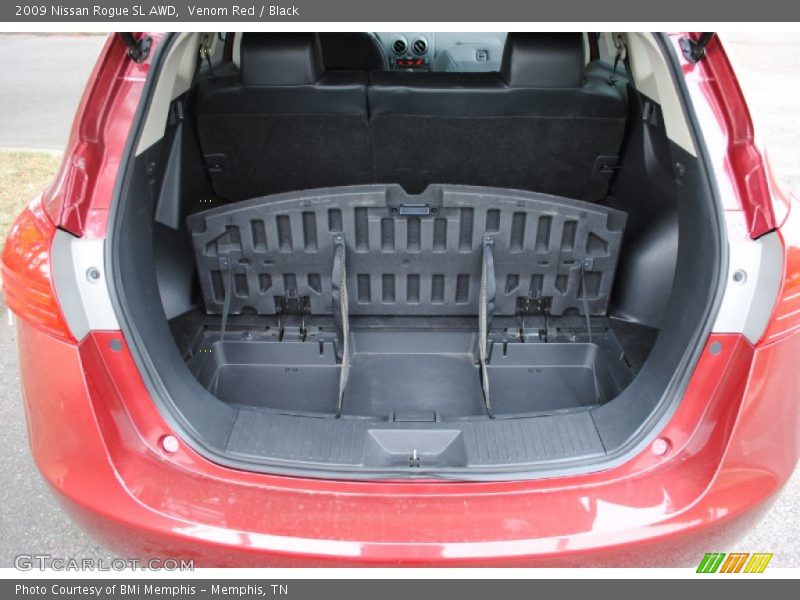 Venom Red / Black 2009 Nissan Rogue SL AWD