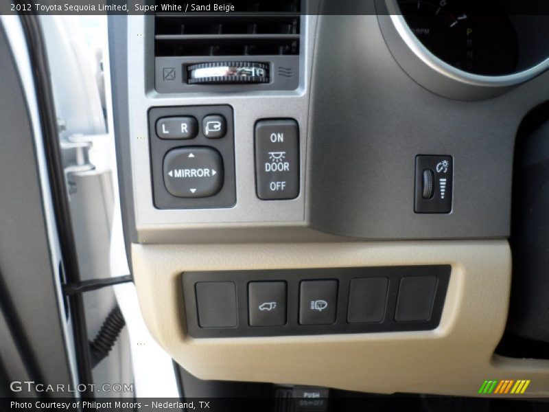 Controls of 2012 Sequoia Limited