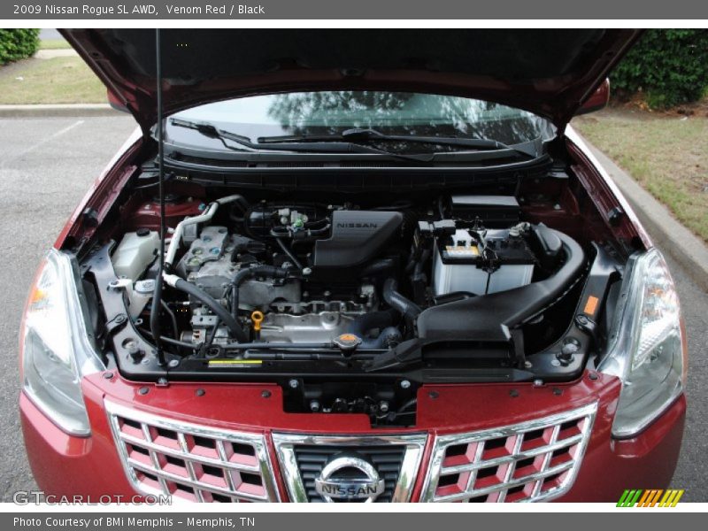 Venom Red / Black 2009 Nissan Rogue SL AWD