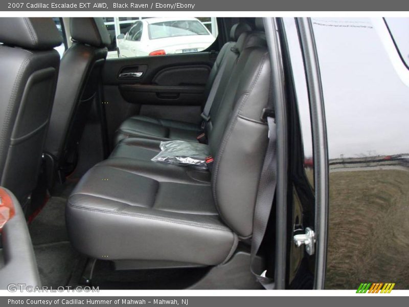 Black Raven / Ebony/Ebony 2007 Cadillac Escalade EXT AWD