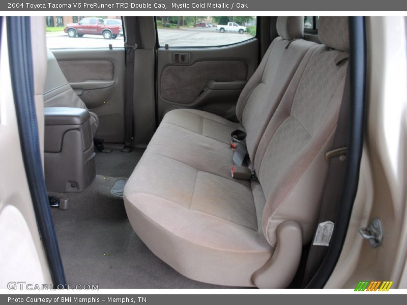 Rear Seat of 2004 Tacoma V6 PreRunner TRD Double Cab