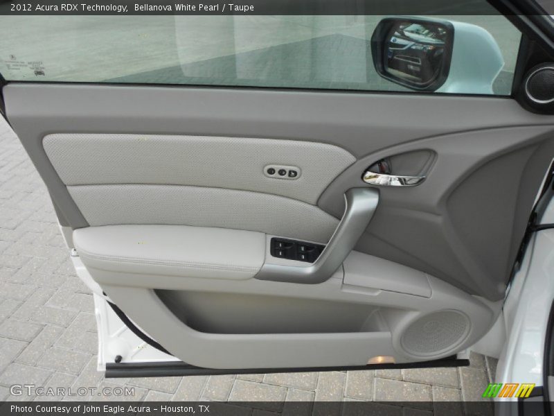 Bellanova White Pearl / Taupe 2012 Acura RDX Technology
