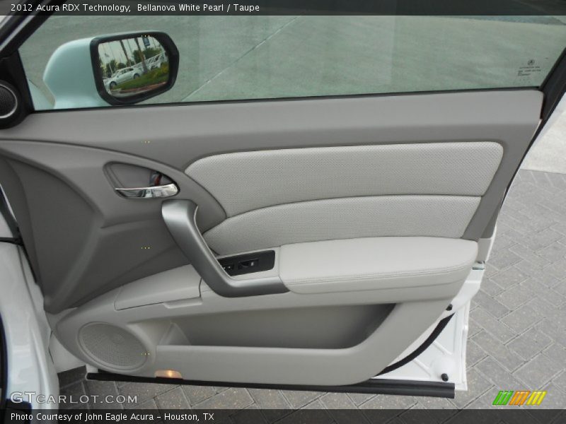 Bellanova White Pearl / Taupe 2012 Acura RDX Technology