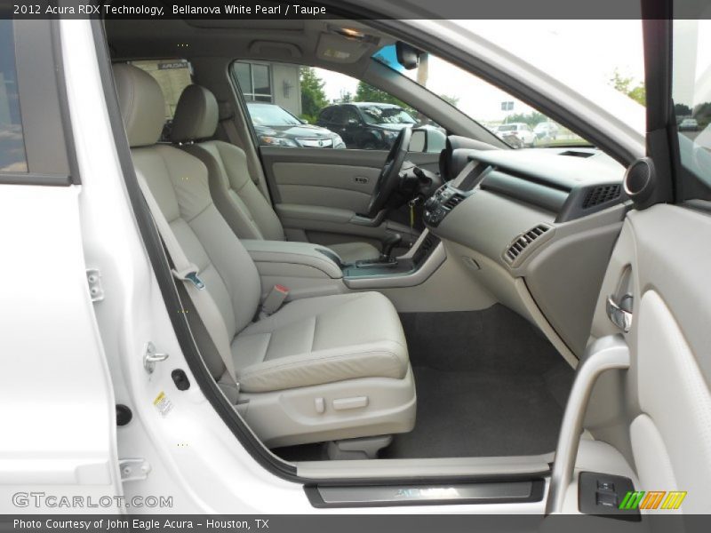 Bellanova White Pearl / Taupe 2012 Acura RDX Technology