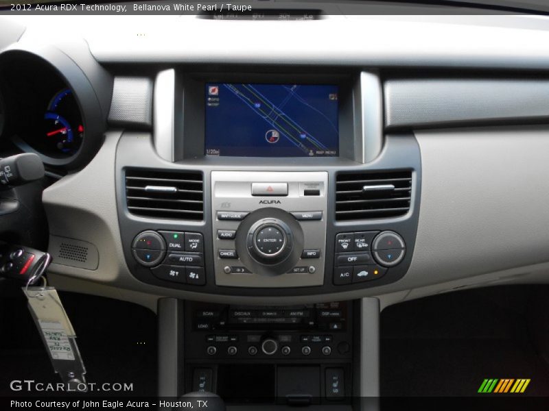 Bellanova White Pearl / Taupe 2012 Acura RDX Technology
