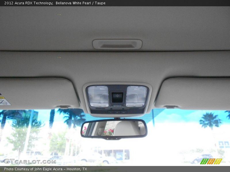 Bellanova White Pearl / Taupe 2012 Acura RDX Technology