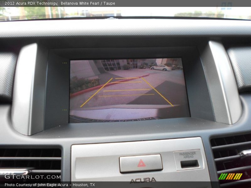 Bellanova White Pearl / Taupe 2012 Acura RDX Technology