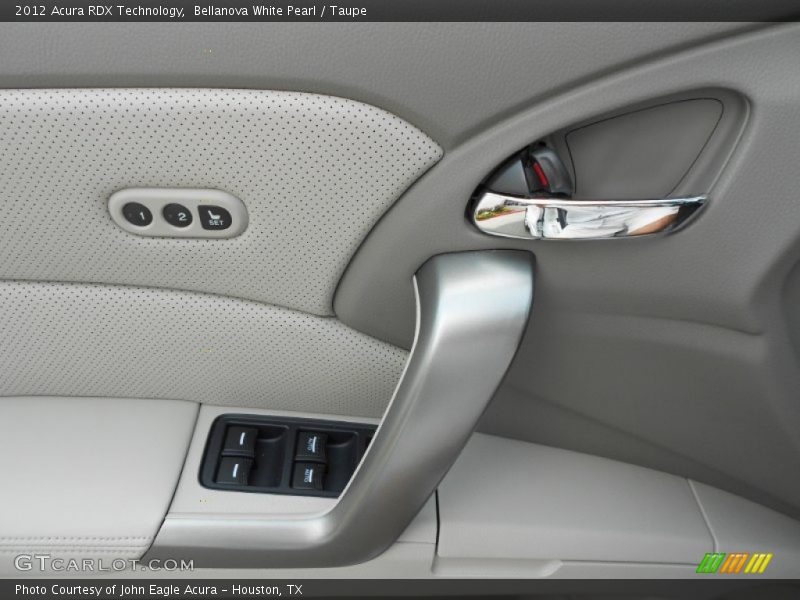 Bellanova White Pearl / Taupe 2012 Acura RDX Technology