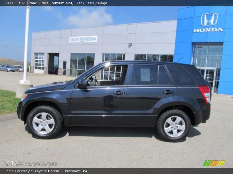 Black Pearl / Beige 2011 Suzuki Grand Vitara Premium 4x4