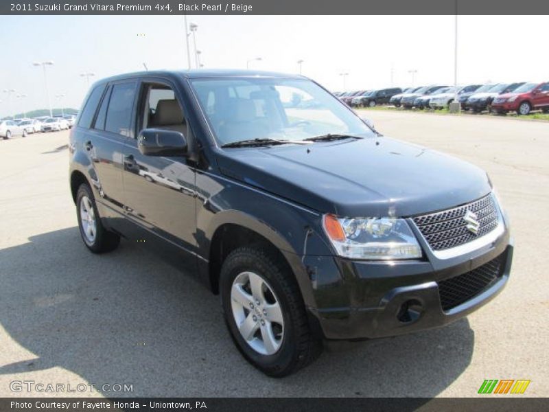 Black Pearl / Beige 2011 Suzuki Grand Vitara Premium 4x4