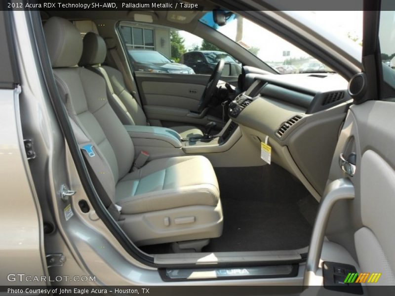 Front Seat of 2012 RDX Technology SH-AWD
