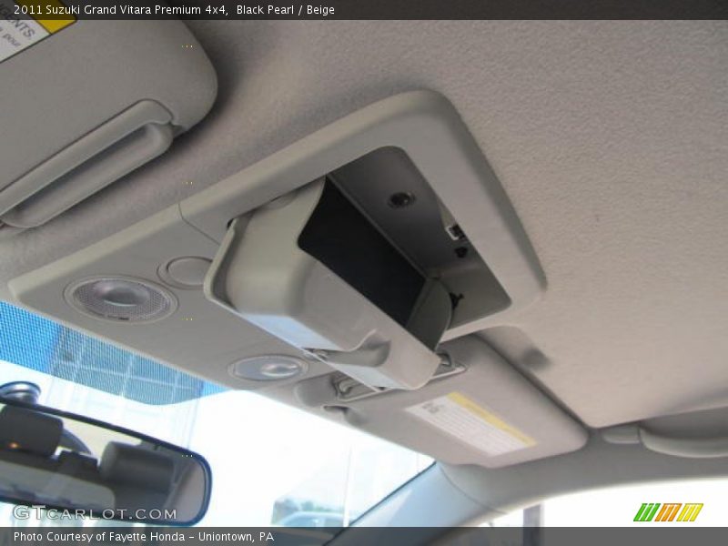 Black Pearl / Beige 2011 Suzuki Grand Vitara Premium 4x4