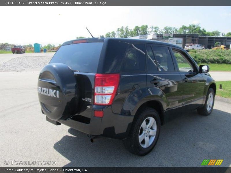 Black Pearl / Beige 2011 Suzuki Grand Vitara Premium 4x4