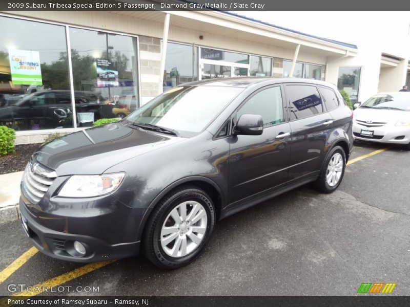 Diamond Gray Metallic / Slate Gray 2009 Subaru Tribeca Special Edition 5 Passenger