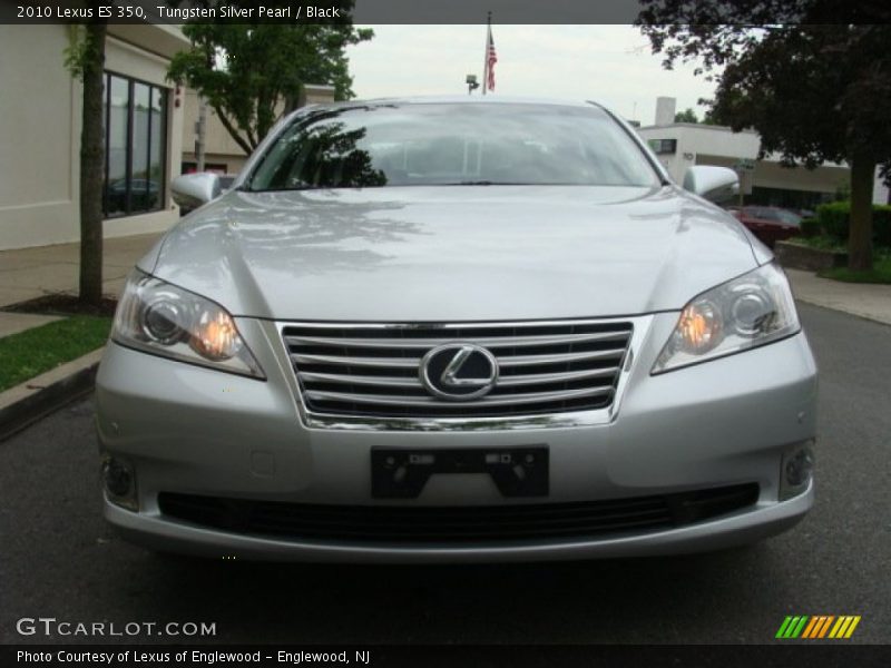 Tungsten Silver Pearl / Black 2010 Lexus ES 350