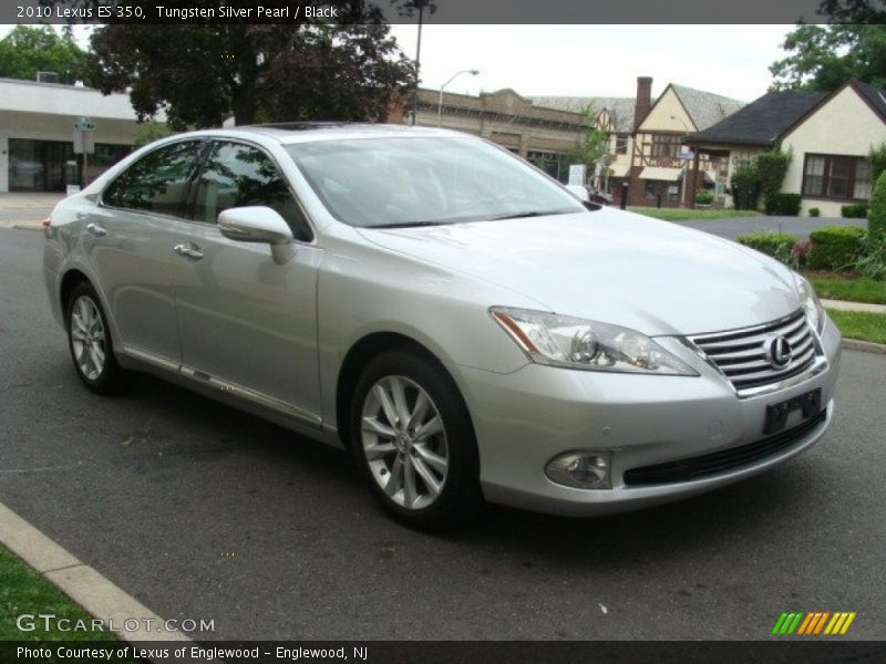 Tungsten Silver Pearl / Black 2010 Lexus ES 350