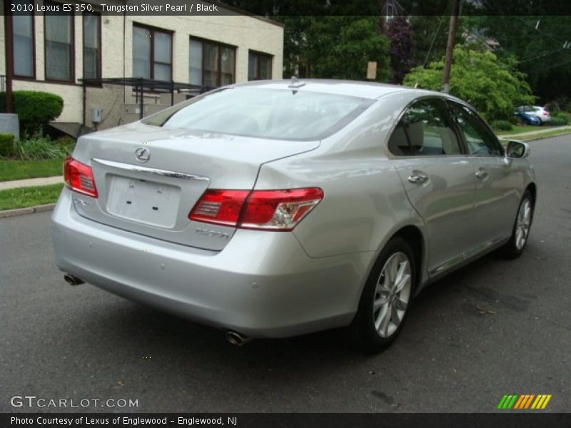 Tungsten Silver Pearl / Black 2010 Lexus ES 350