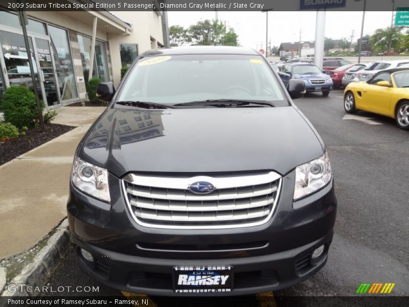 Diamond Gray Metallic / Slate Gray 2009 Subaru Tribeca Special Edition 5 Passenger