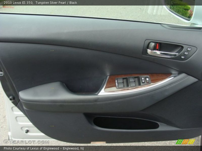 Tungsten Silver Pearl / Black 2010 Lexus ES 350