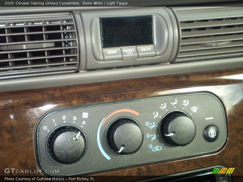 Stone White / Light Taupe 2005 Chrysler Sebring Limited Convertible