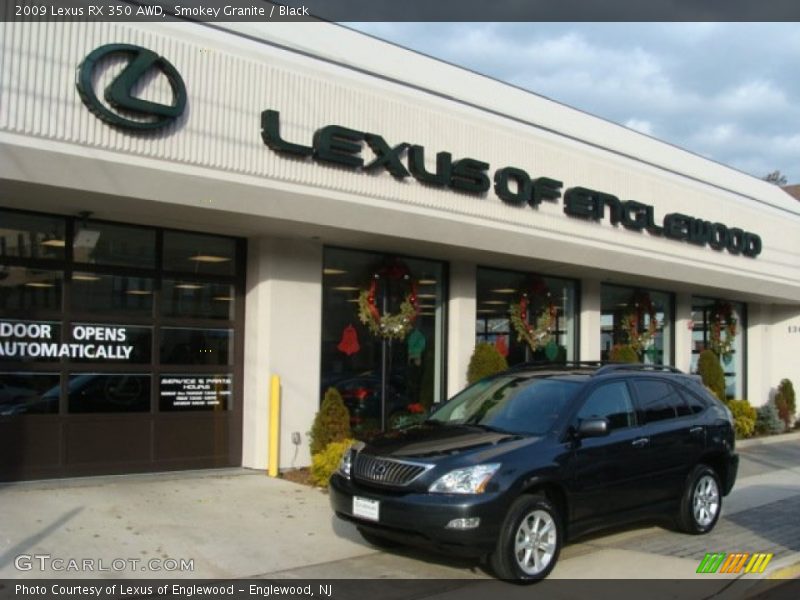 Smokey Granite / Black 2009 Lexus RX 350 AWD