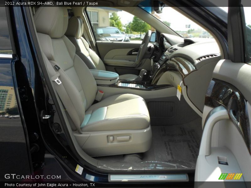 Bali Blue Pearl / Taupe 2012 Acura MDX SH-AWD