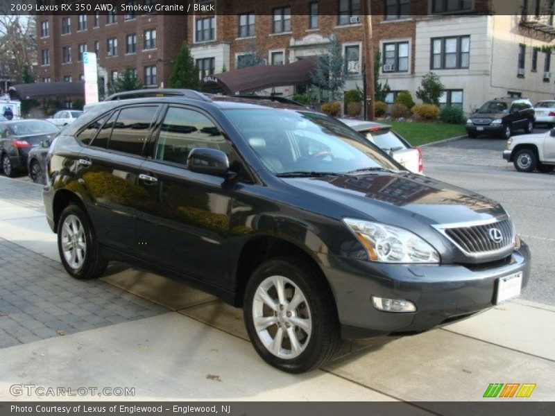 Smokey Granite / Black 2009 Lexus RX 350 AWD