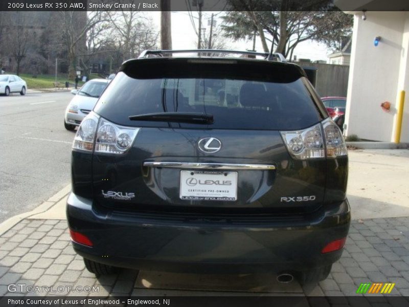 Smokey Granite / Black 2009 Lexus RX 350 AWD