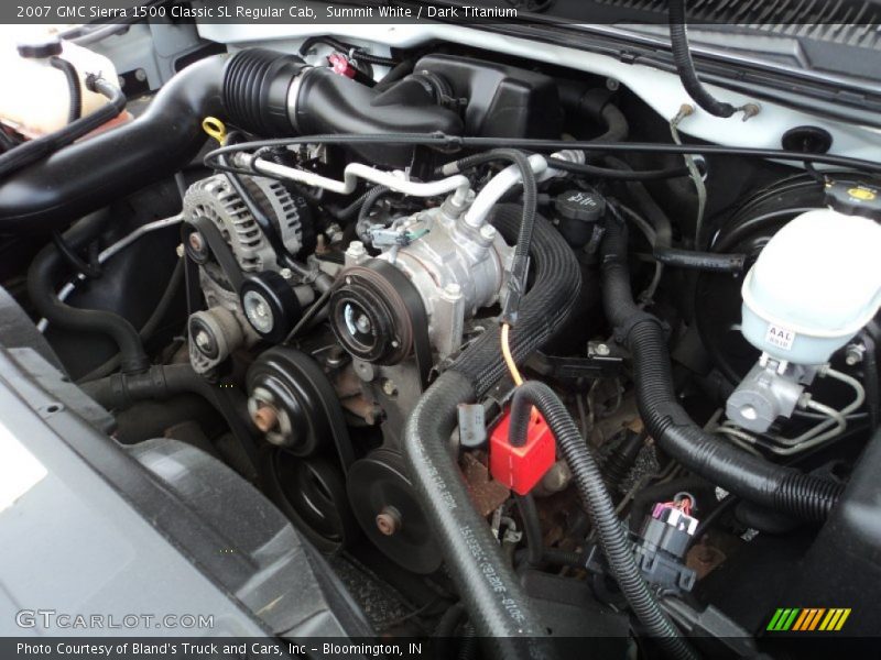  2007 Sierra 1500 Classic SL Regular Cab Engine - 4.3 Liter OHV 12-Valve Vortec V6