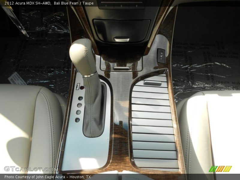 Bali Blue Pearl / Taupe 2012 Acura MDX SH-AWD