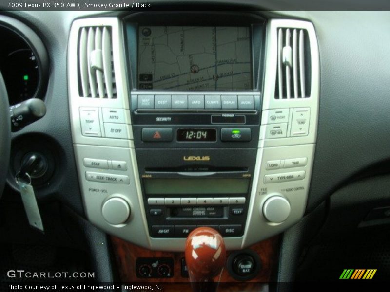 Smokey Granite / Black 2009 Lexus RX 350 AWD
