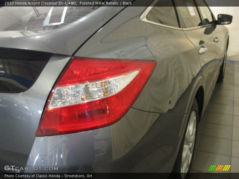 Polished Metal Metallic / Black 2010 Honda Accord Crosstour EX-L 4WD