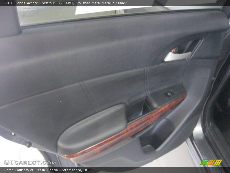 Polished Metal Metallic / Black 2010 Honda Accord Crosstour EX-L 4WD
